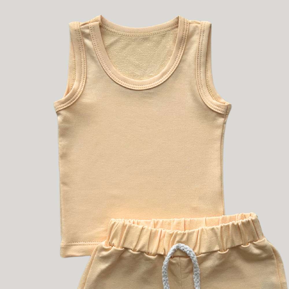Conjunto Bebê Ollie Verão Amarelo