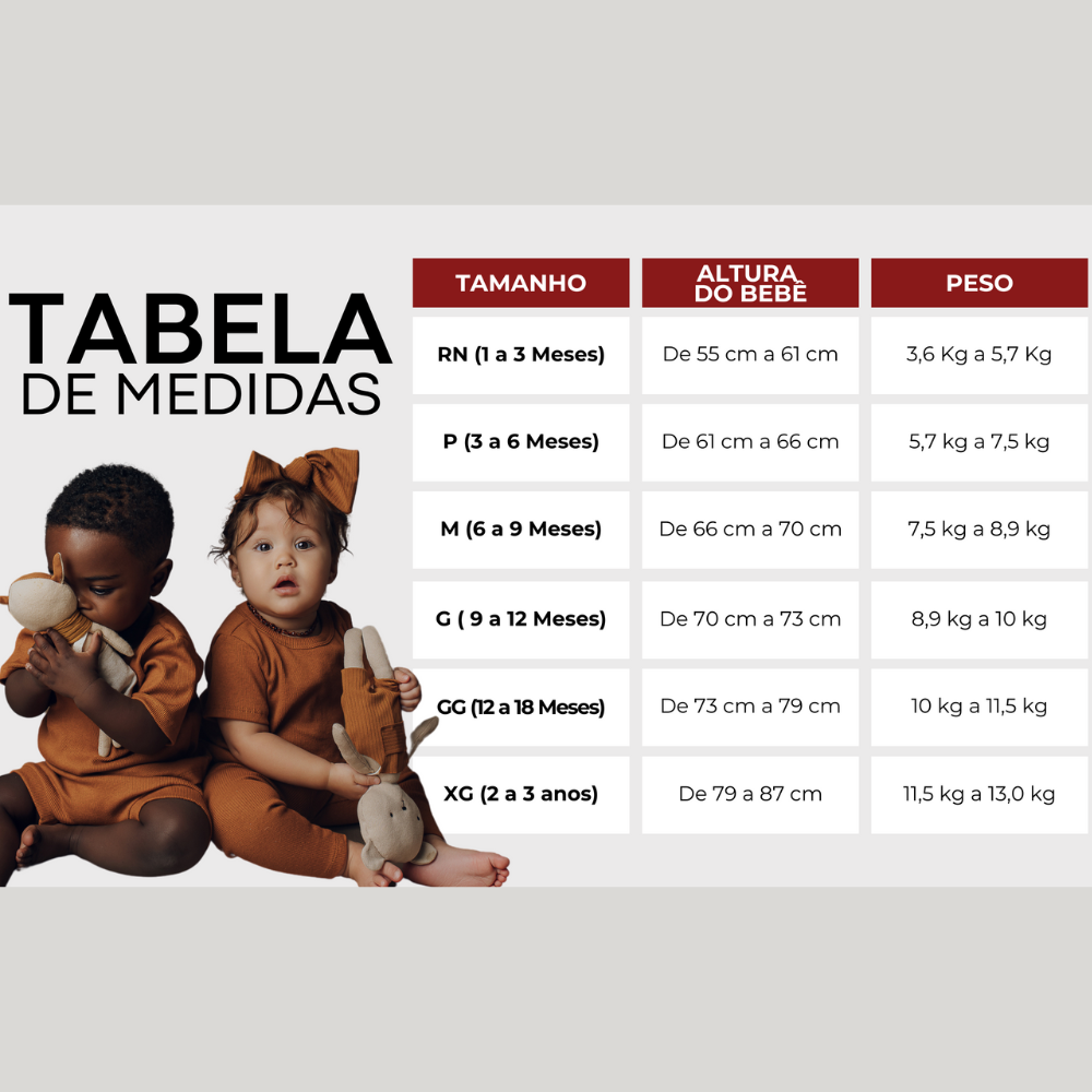 Calça Bebê Algodão Bege