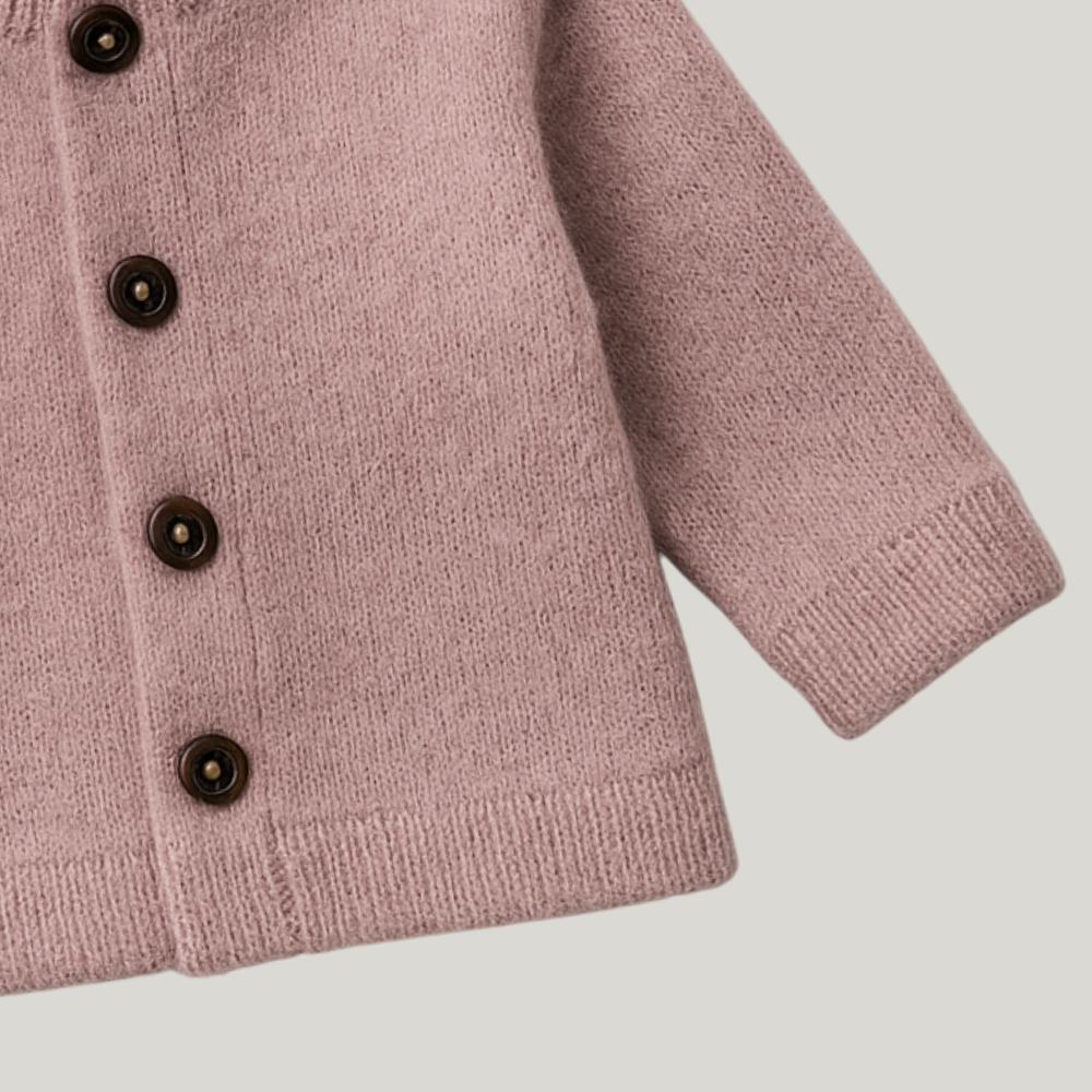 Casaco Bebê Cardigan Mocha