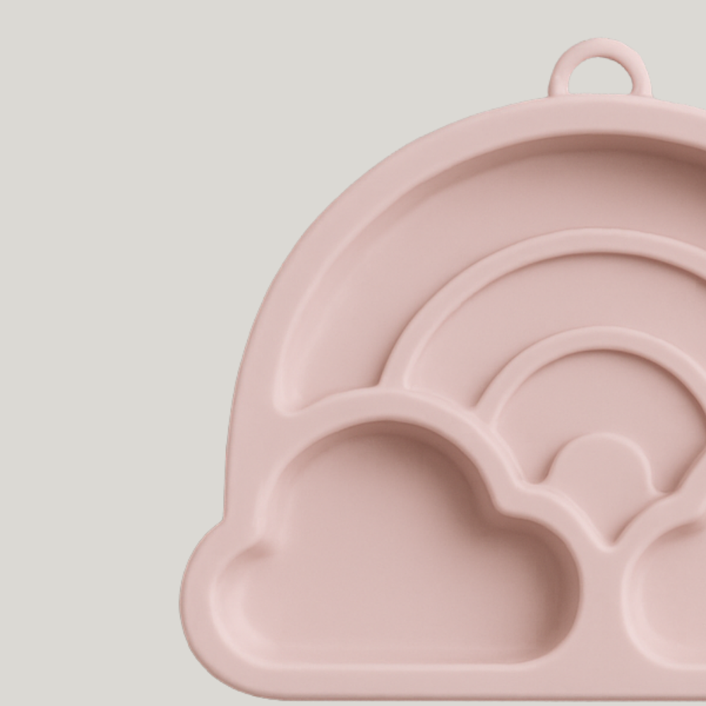 Prato Bebê Introdução Alimentação Rainbow