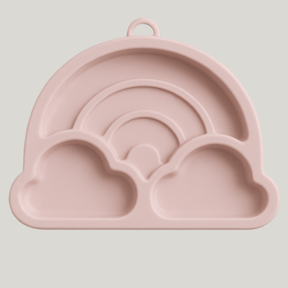Prato Bebê Introdução Alimentação Rainbow