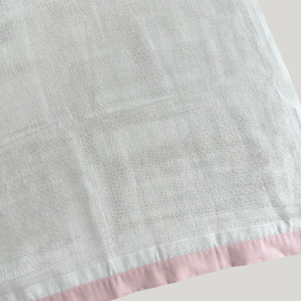 Pano De Boca Bebê Algodão Organic Rose