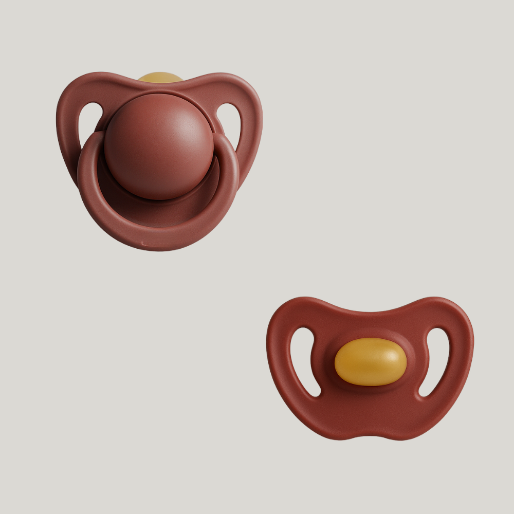 Kit 2 Chupetas For Nature Silicone Terra Cota