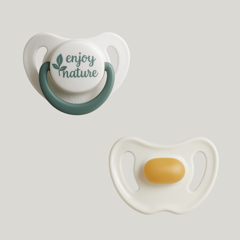 Kit 2 Chupetas For nature Silicone Green