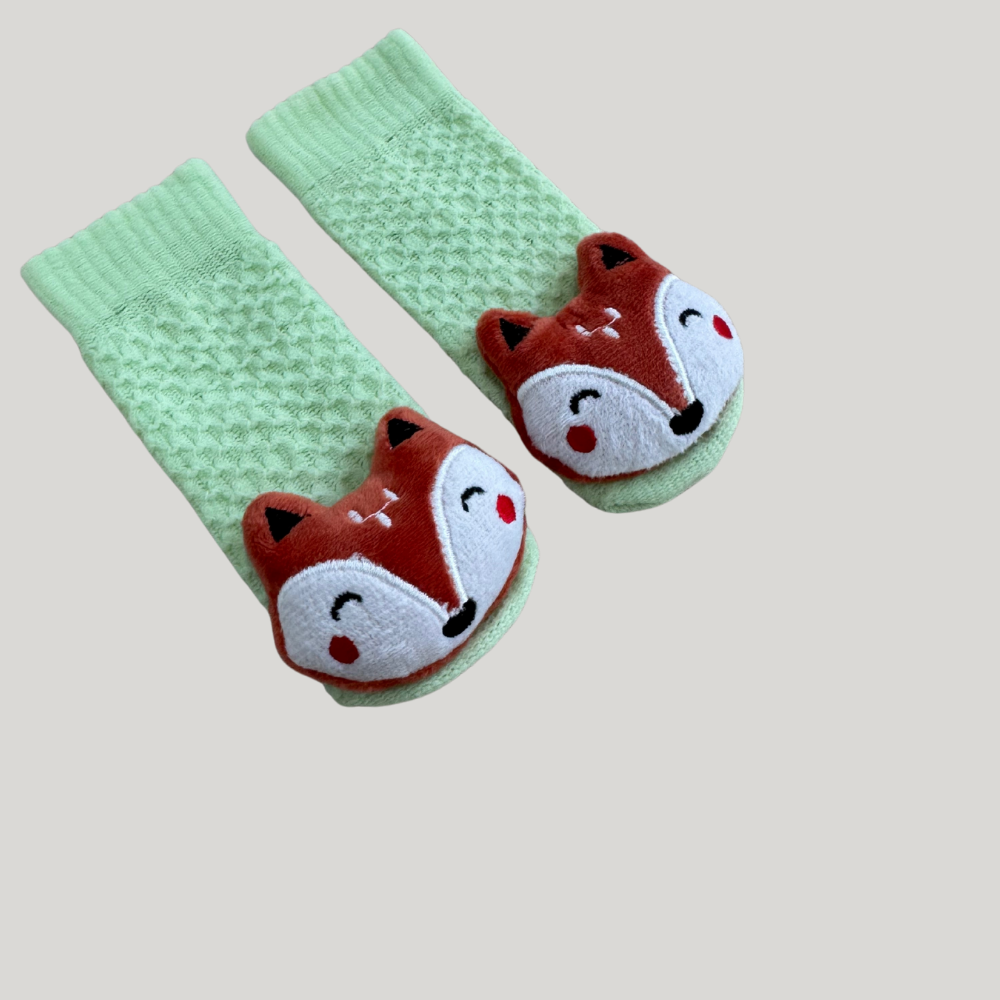 Meia bebê Confort Fox Menta