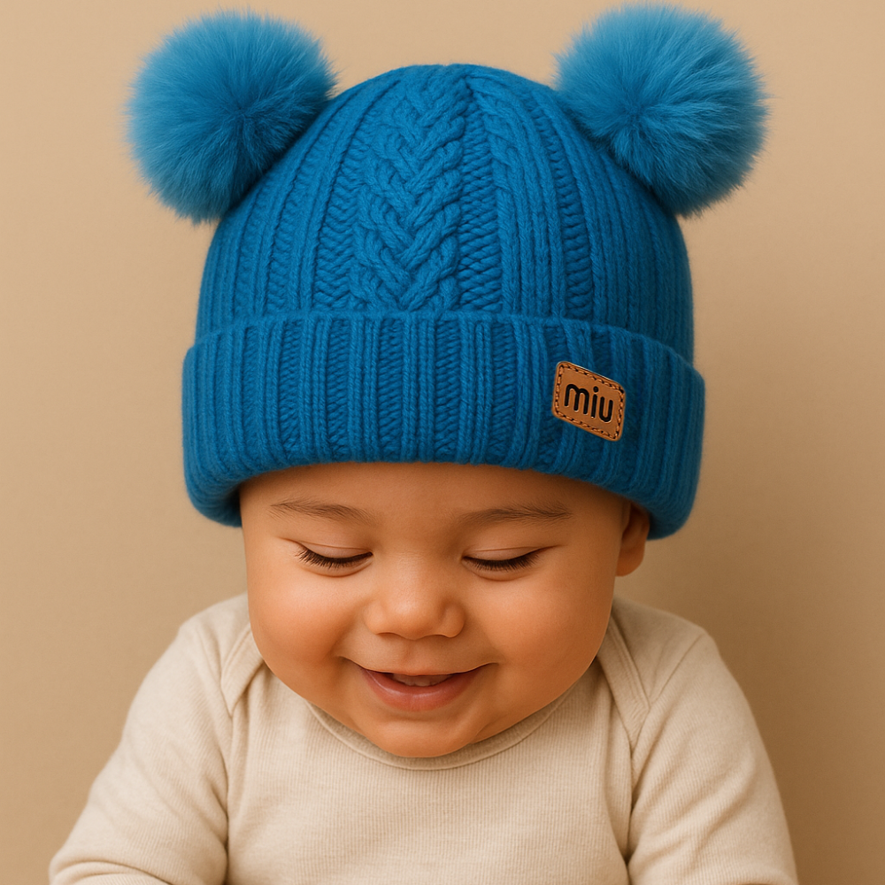 Touca Bebê Polar Blue