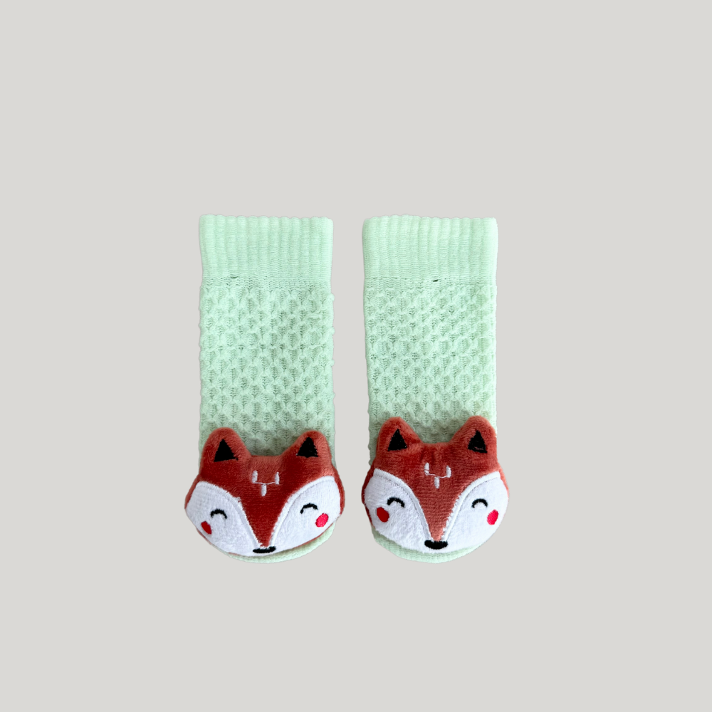Meia bebê Confort Fox Menta