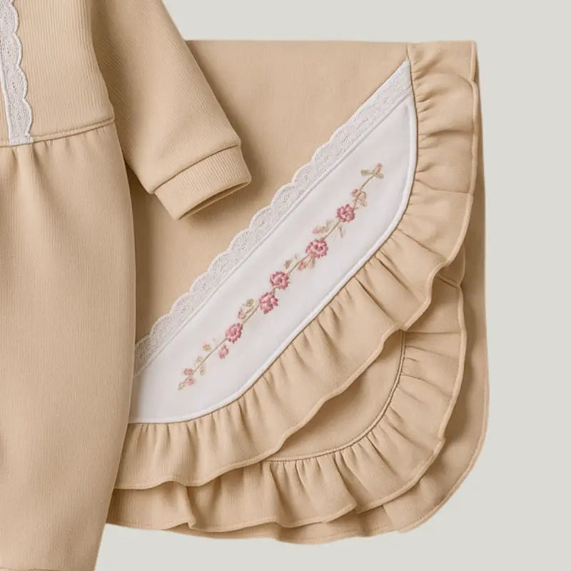 Kit Saída Maternidade Bebê Menina 2 Peças Amelie