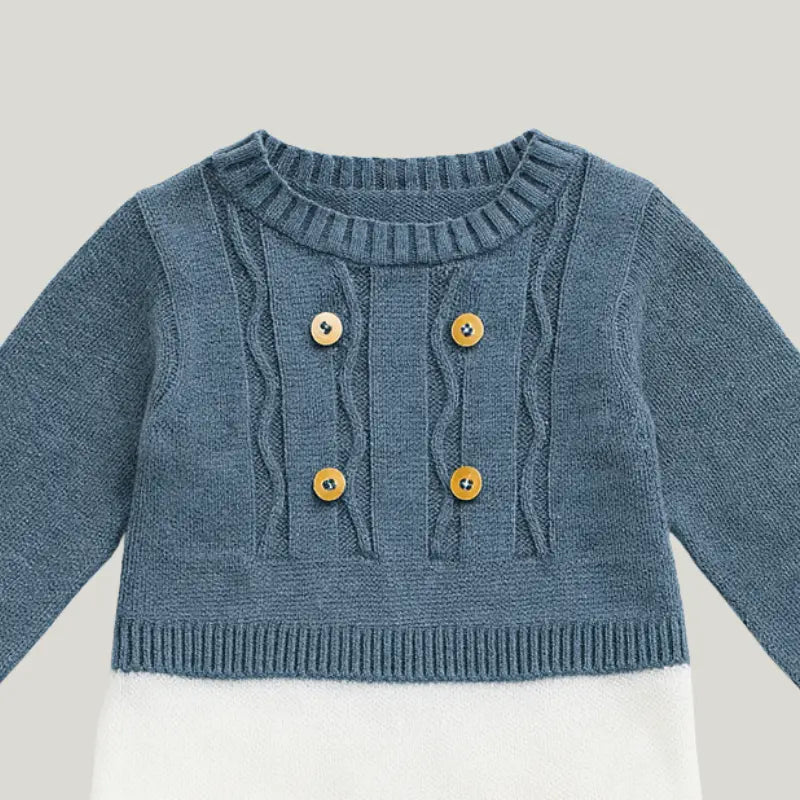 Prince Blue Jeans Newborn Maternity Jumpsuit