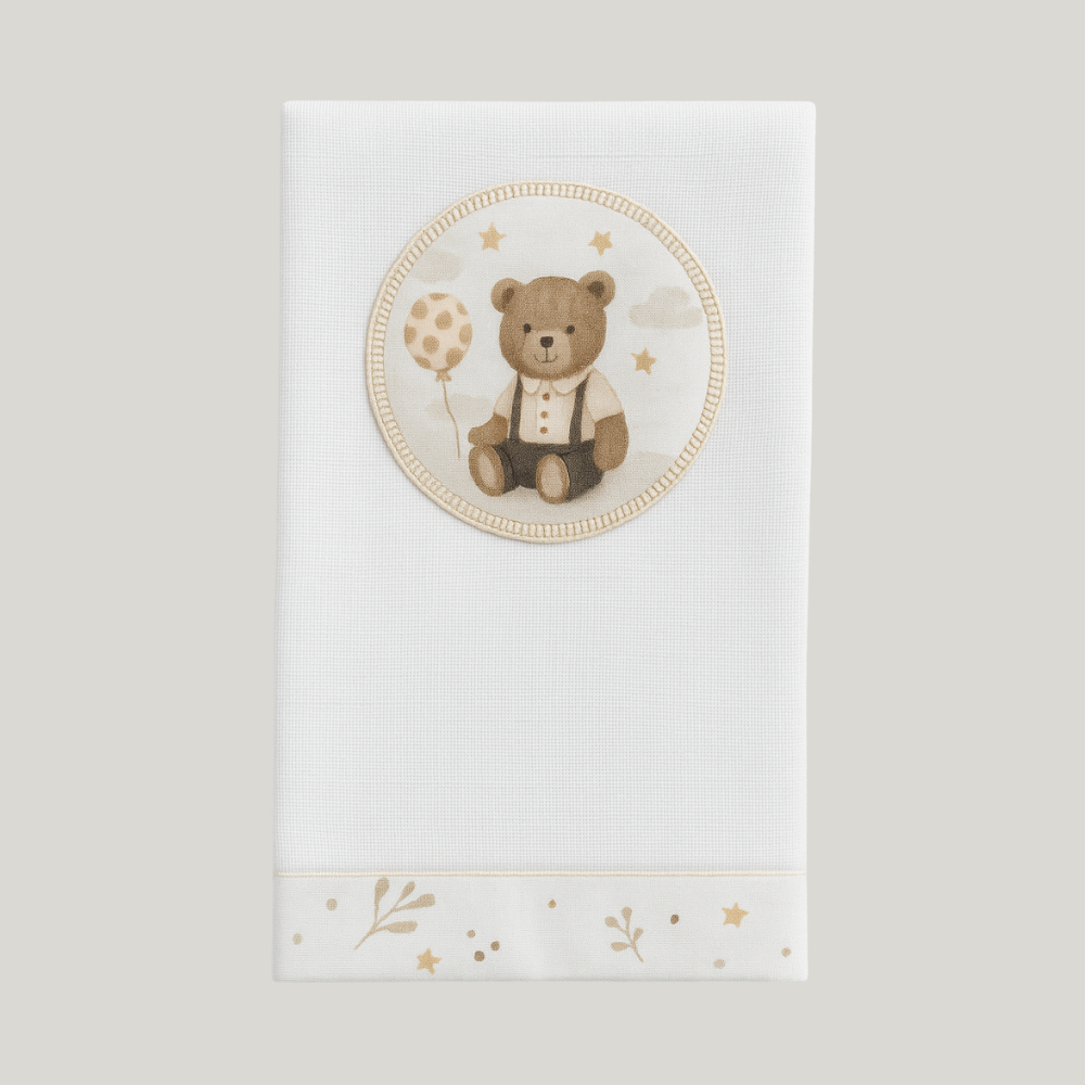 Fralda Bebê Multiuso Algodão Bear Style