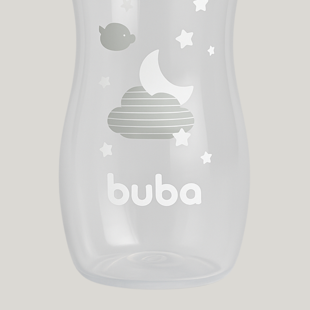 Mamadeira Bebê Anti-Cólica White 330ml
