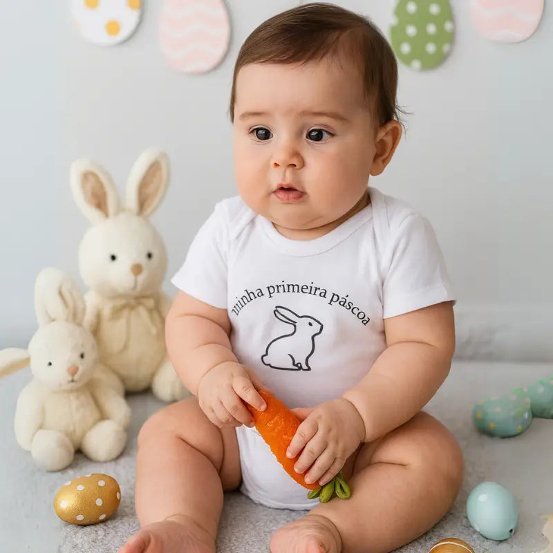 Unisex First Easter Baby Bodysuit