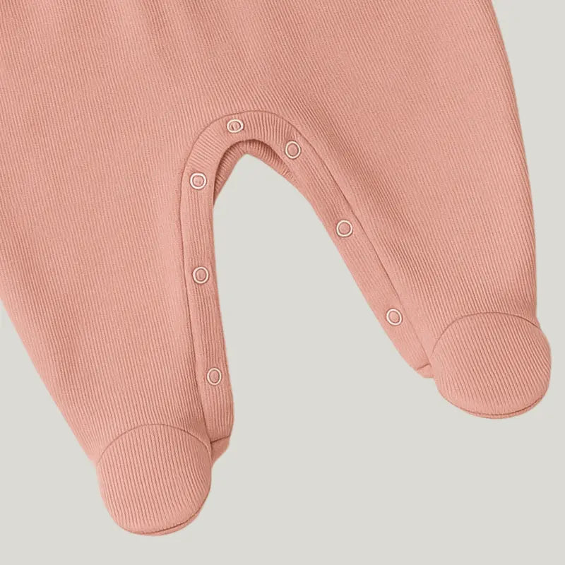 Kit saída Maternidade Bebê Menina 2 Peças Tricot Amelie Rosa