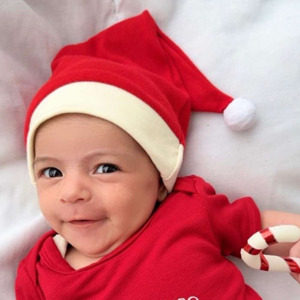 Gorro Bebê Natal Red