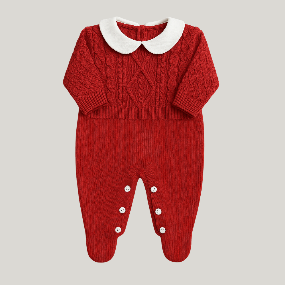 Kit Saída Maternidade Menina Tricot 2 Peças Cecilé