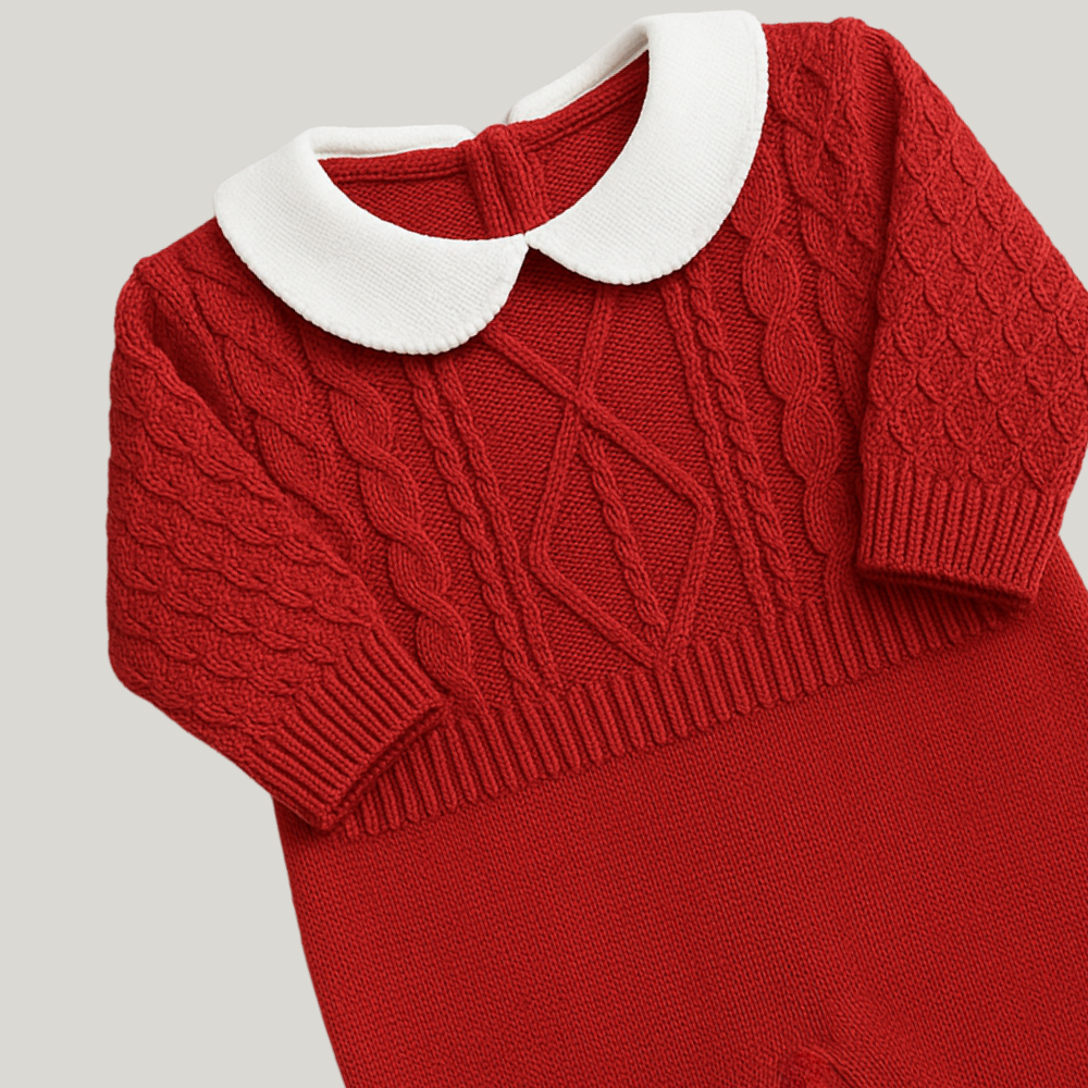 Kit Saída Maternidade Menina Tricot 2 Peças Cecilé