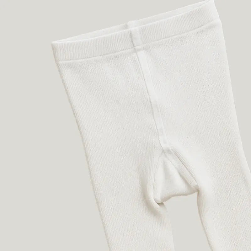 Meia Calça bebê Algodāo Off White