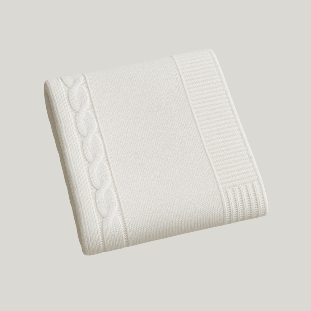 Kit Saída Maternidade Menina Tricot 2 Peças Charlotte White