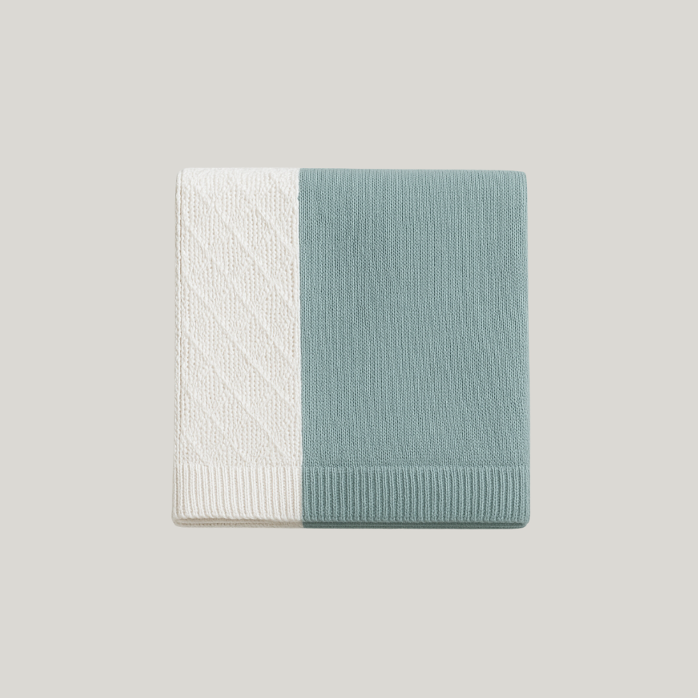 Kit Saída Maternidade Tricot 3 Peças Oliver Green