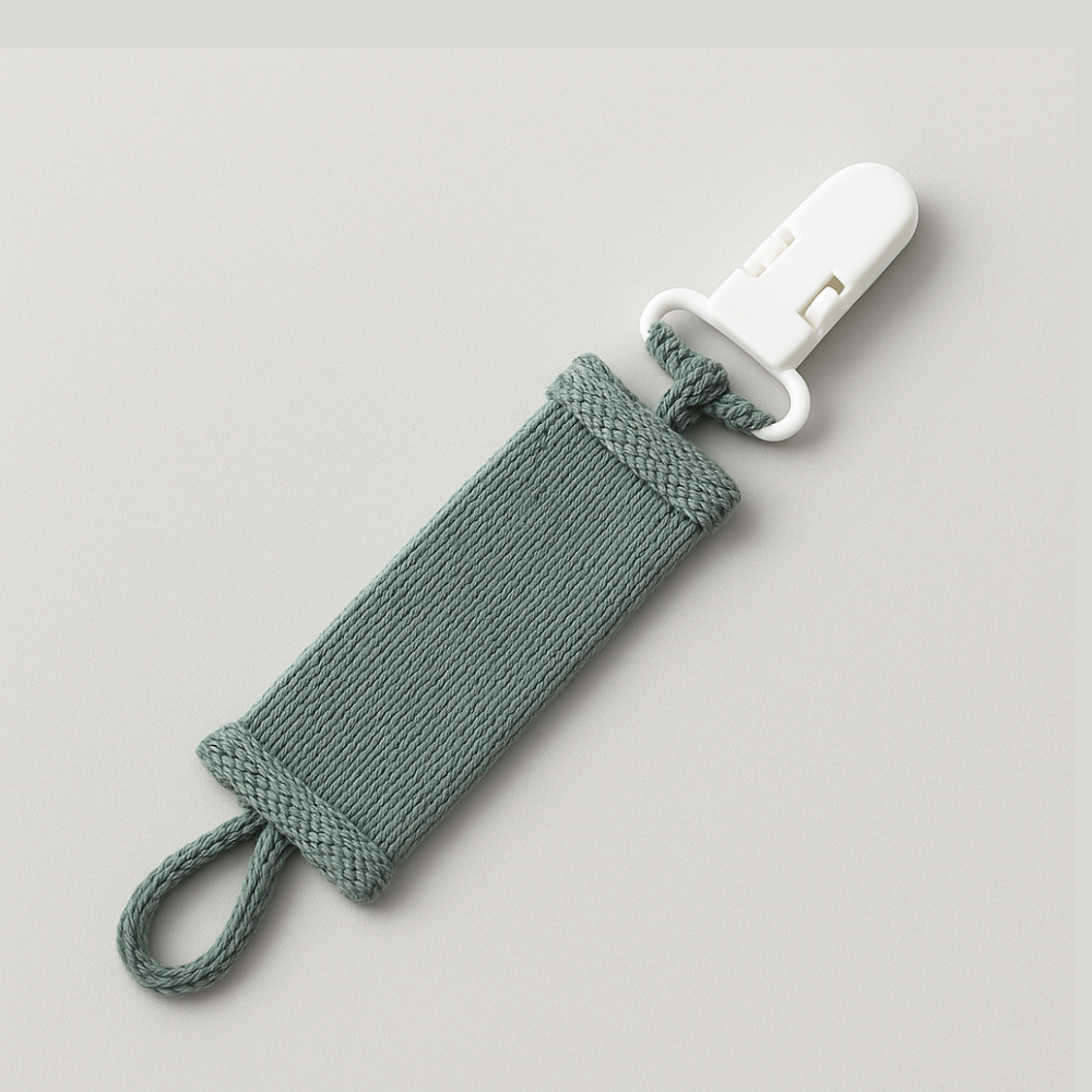 Kit Saída Maternidade Tricot 3 Peças Oliver Green