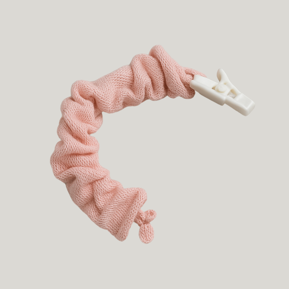 Kit Saída Maternidade Menina Tricot 2 Peças Flora Salmão