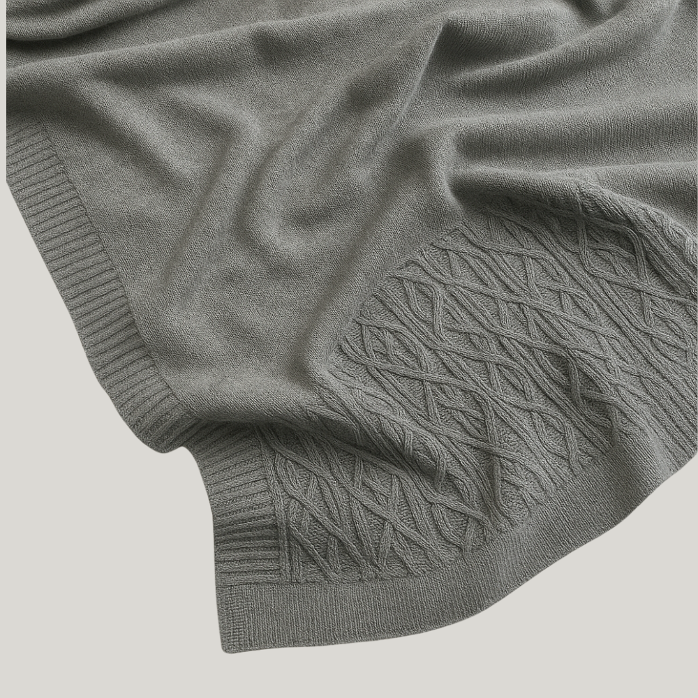 Kit Saída Maternidade Menino Tricot 2 Peças Alfred