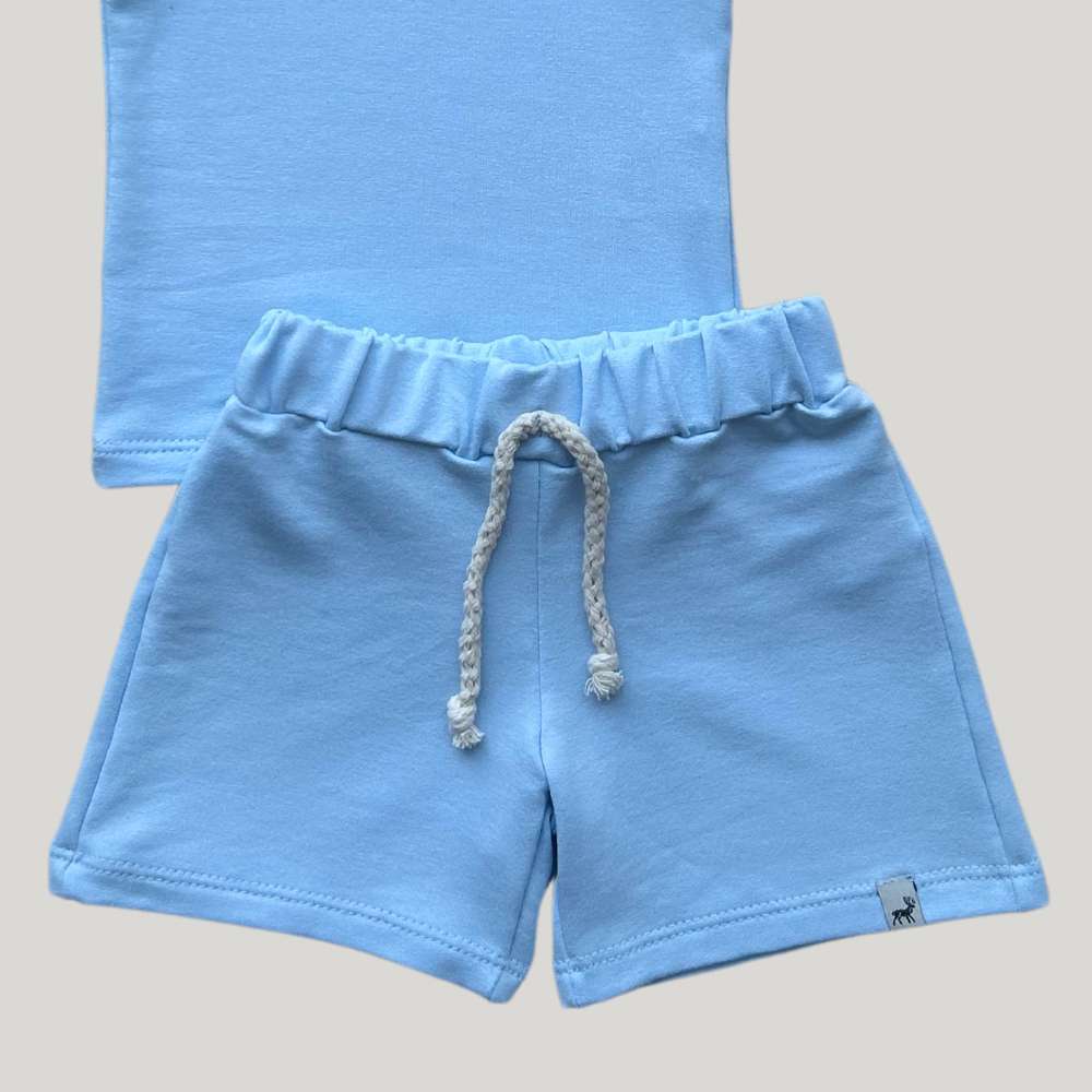 Conjunto Bebê Ollie Verão Azul