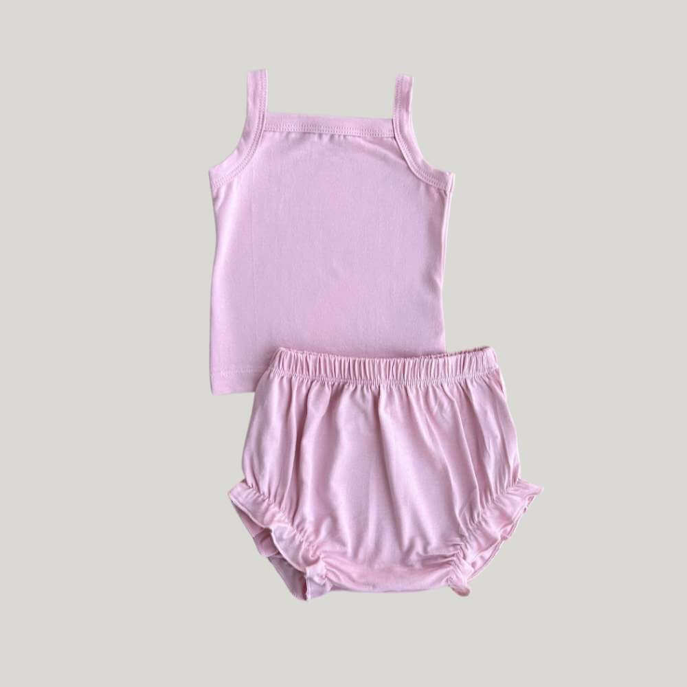 Conjunto bebê Linen Rose
