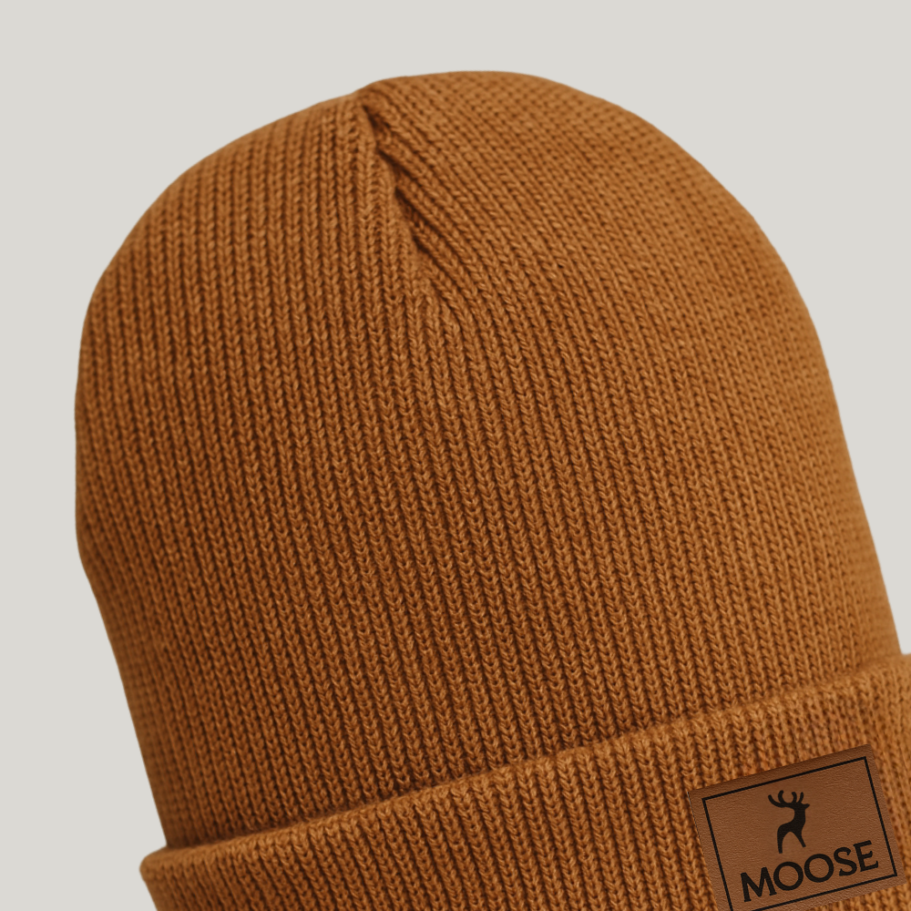 Touca Bebê Confort Tricot Ocre