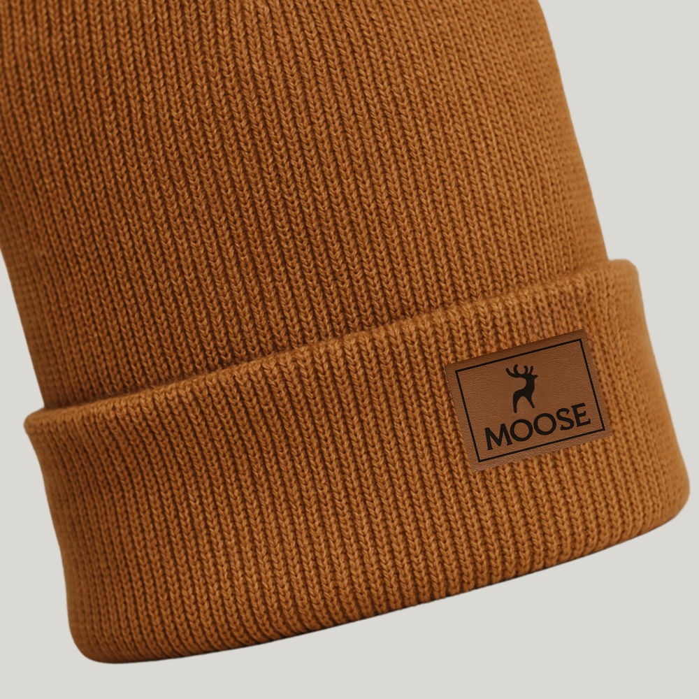 Touca Bebê Confort Tricot Ocre