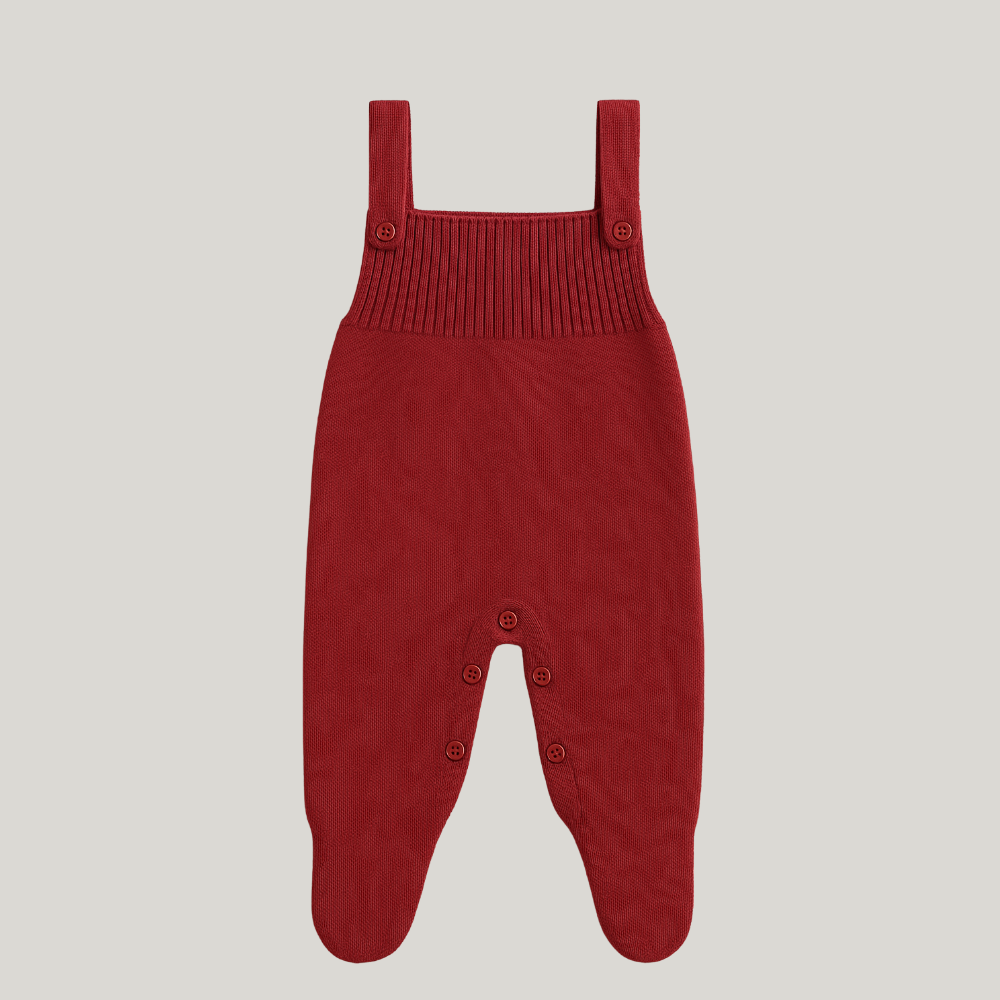 Kit Saída Maternidade Tricot 3 Peças Willow Red