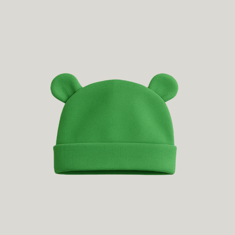 Kit Bebê Prematuro Macacão Luva e Touca Verde