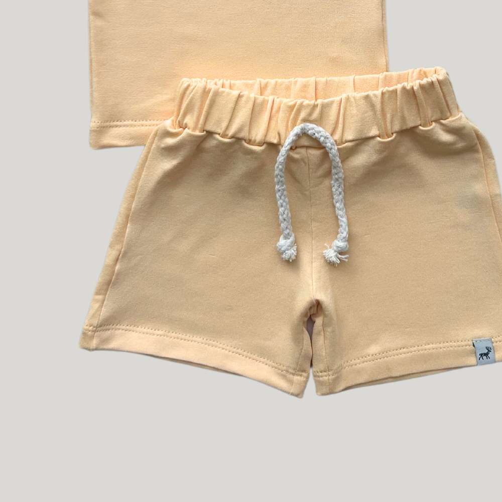 Conjunto Bebê Ollie Verão Amarelo