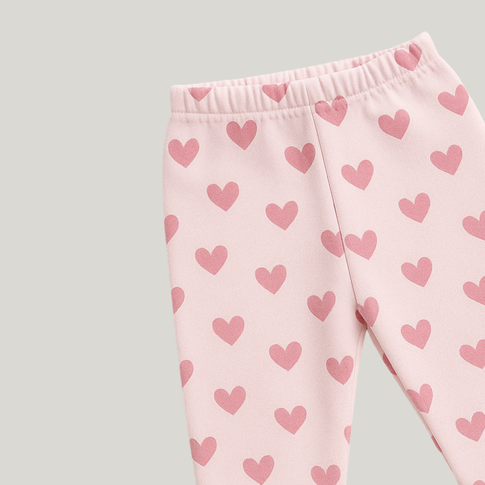 Calça Bebê Algodão Prematuro Amour Rose