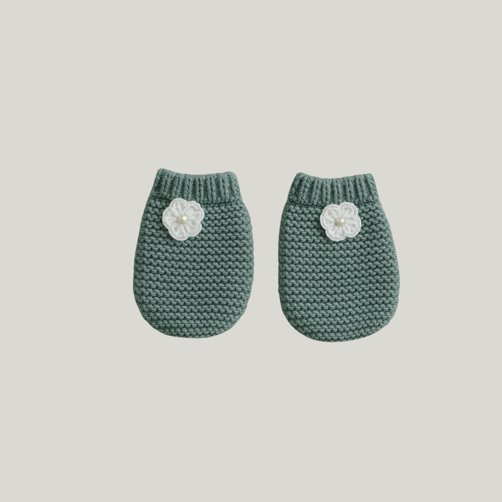 Kit Saída Maternidade Menina Tricot 6 Peças Sophie Green