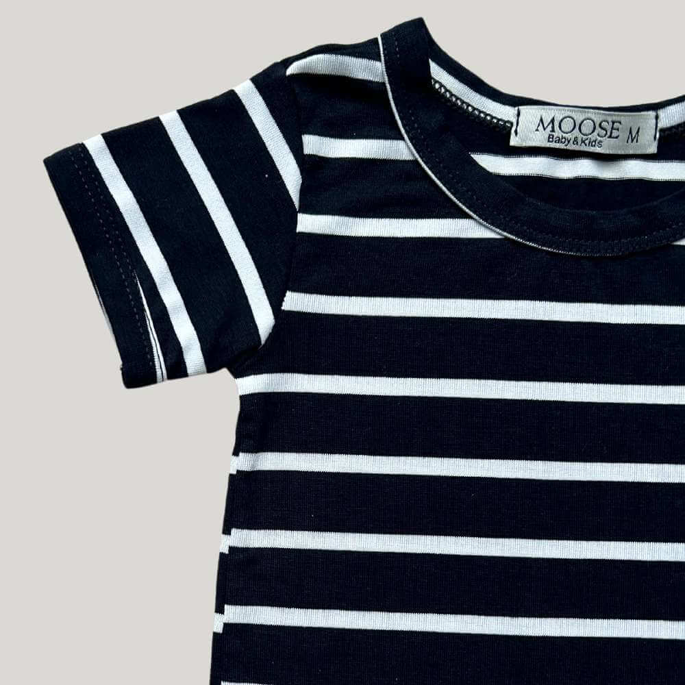 Camisa Bebê Confort Listrado Black