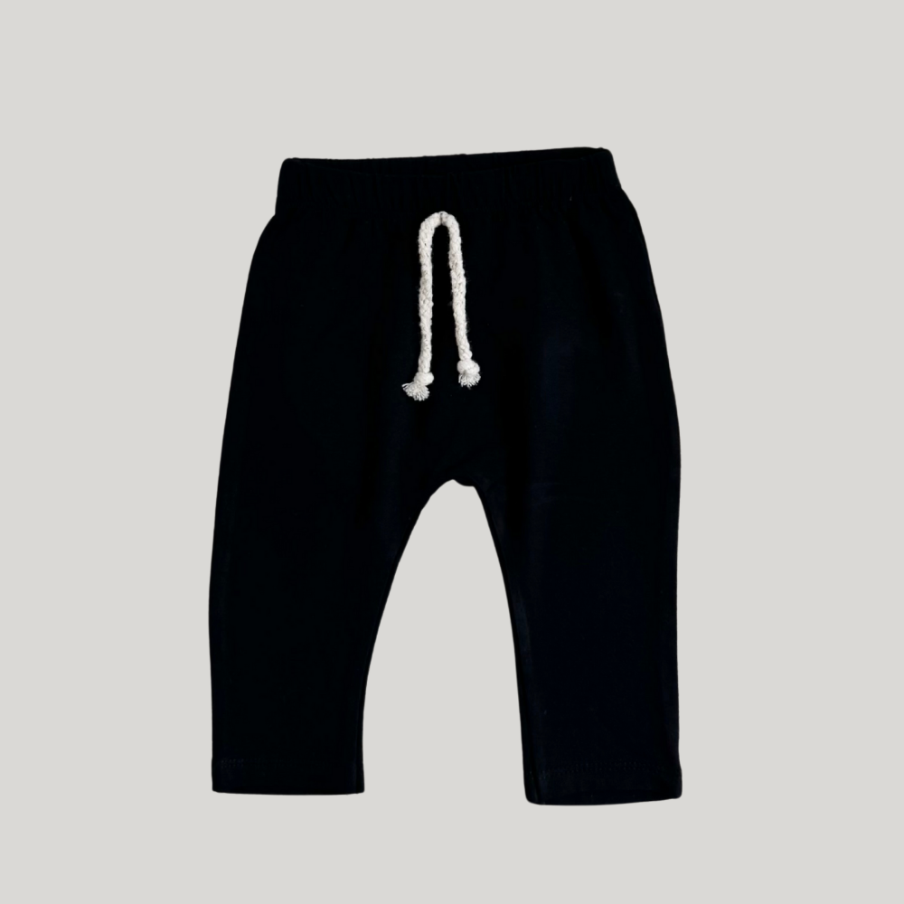 Calça Bebê Algodão Black