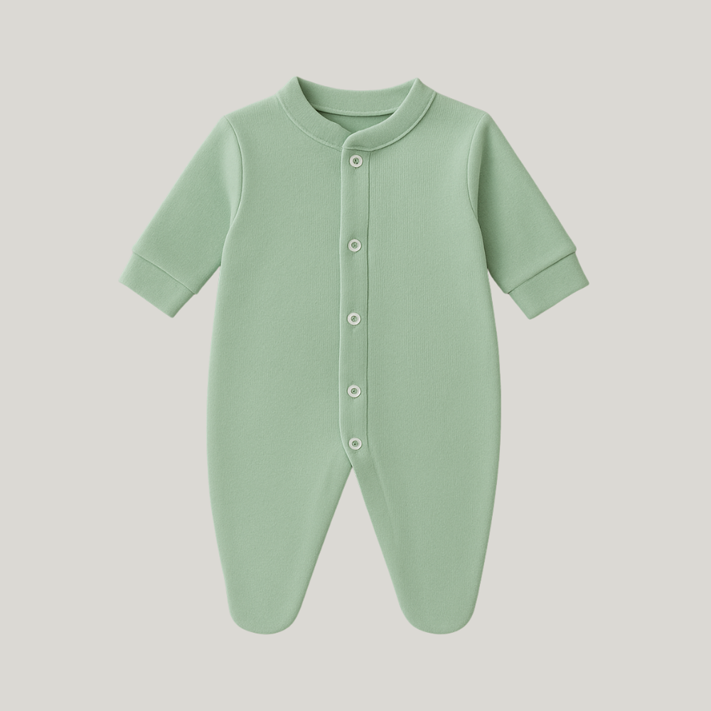Macacão Bebê Prematuro Algodão Green