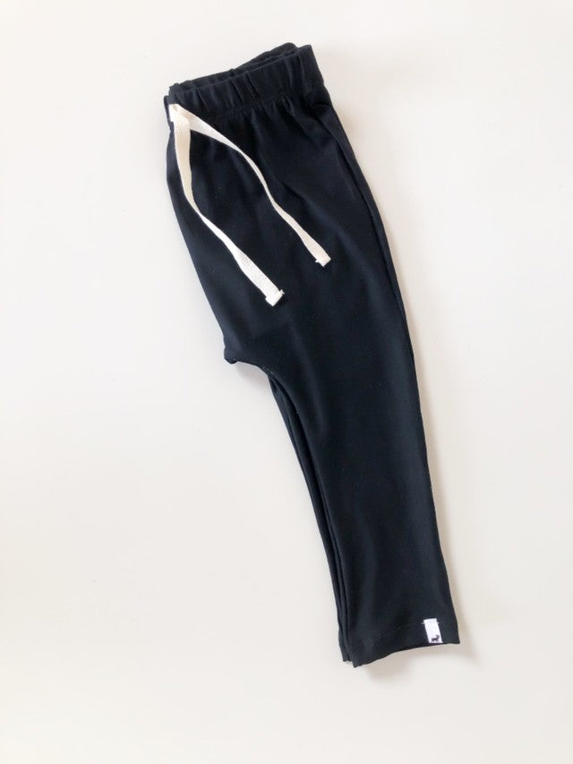 Calça Bebê Unissex Moletinho Black