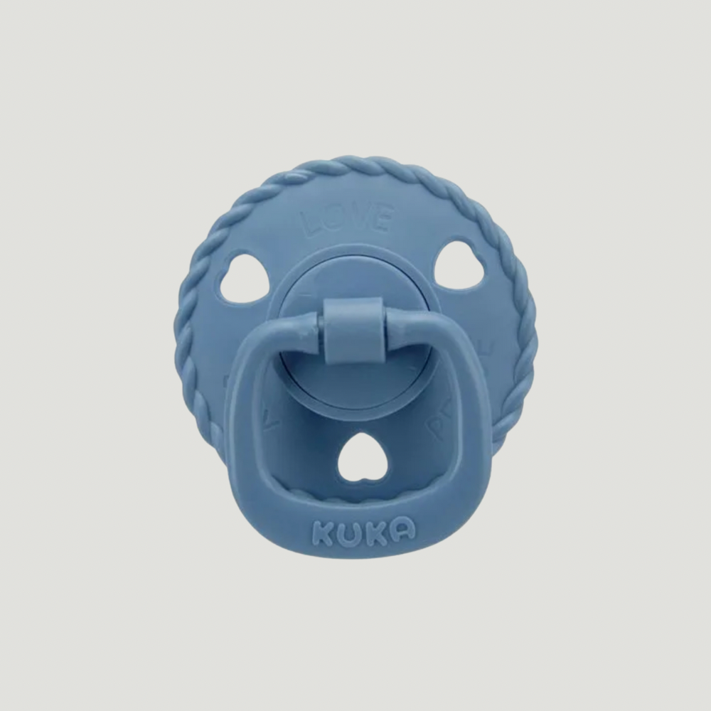 Chupeta Bebê BPA Free Azul Vintage