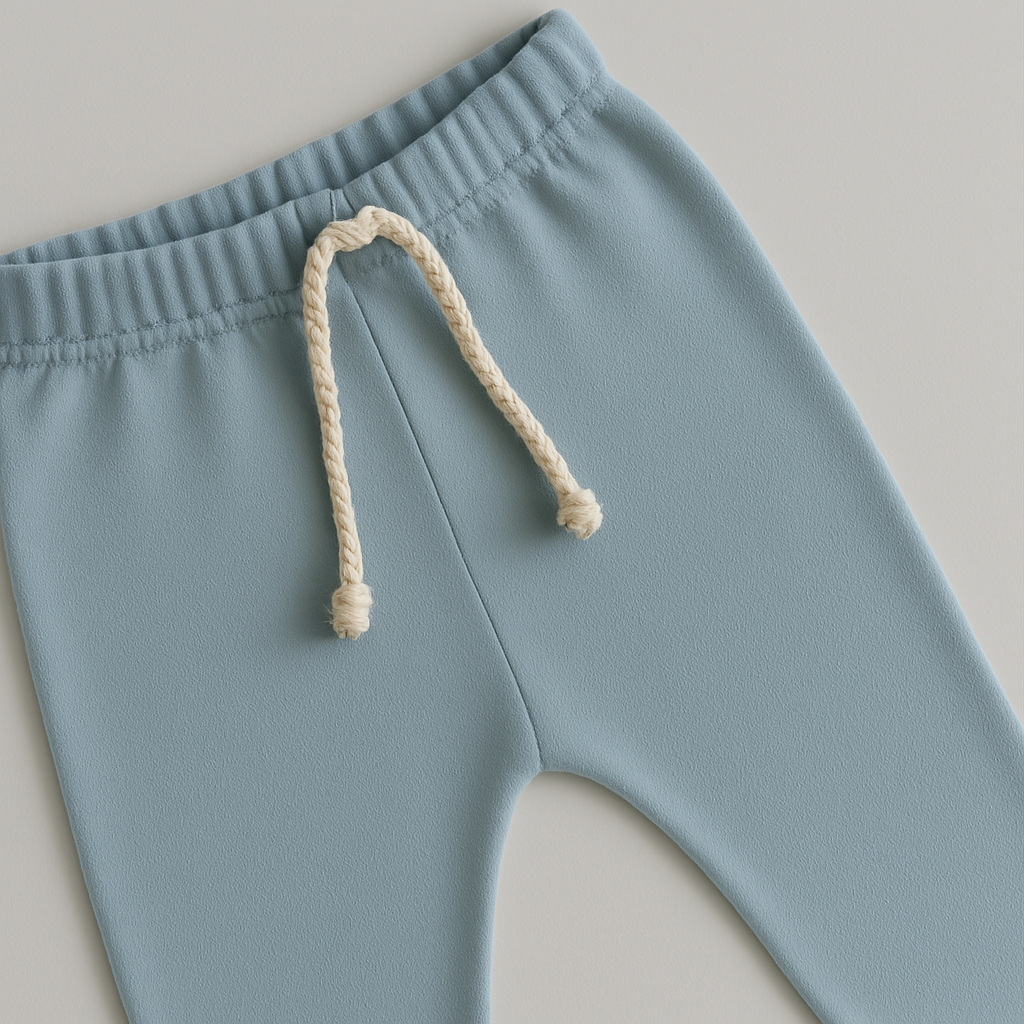 Calça Bebê Algodão Azul