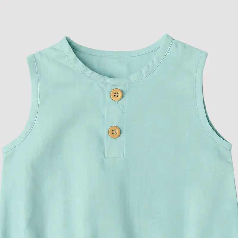 Body Bebe Regata Alphie Verde agua