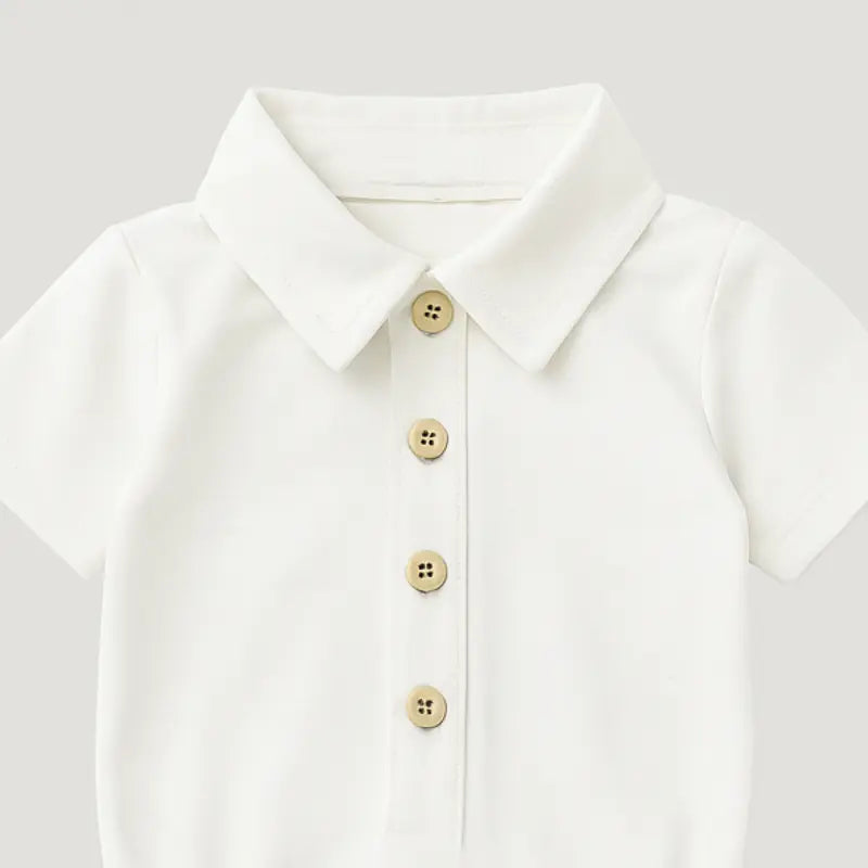 Body Bebe Social Algodao Confort White