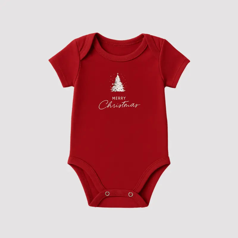 Body bebê Merry Christmas Pinheiro