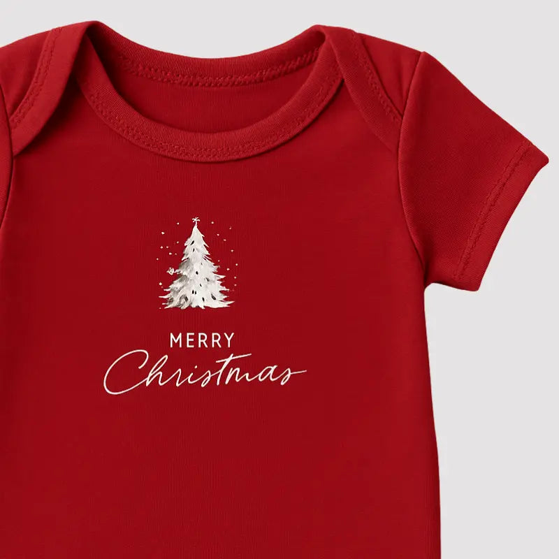Body bebe Merry Christmas Pinheiro
