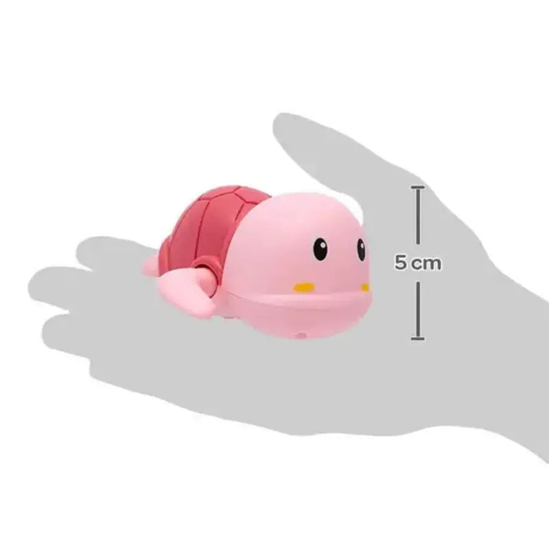Brinquedo De Banho Antistress Tartaruga Que Nada Rose