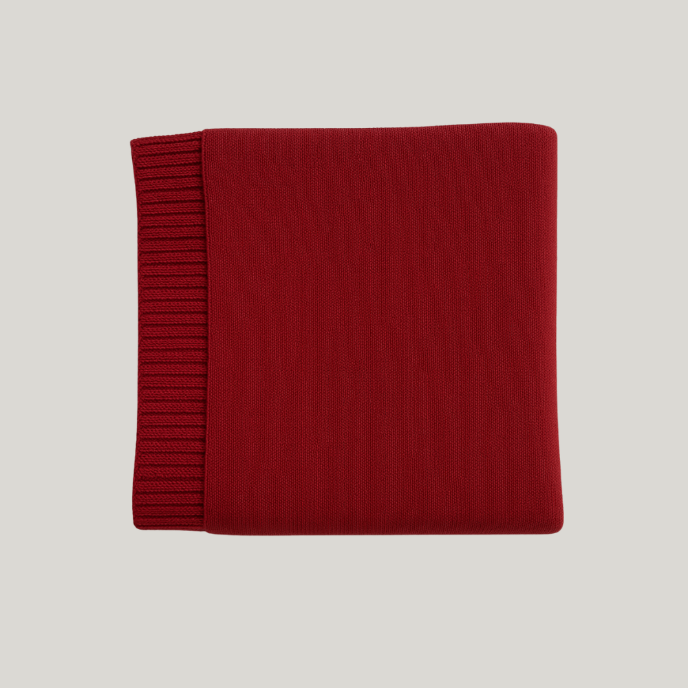 Kit Saída Maternidade Menino Tricot 2 Peças Vintage Bear Red
