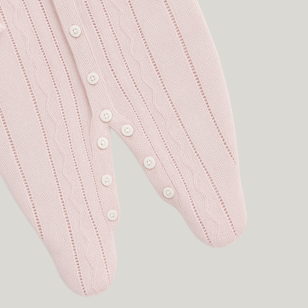 Kit Saída Maternidade Menina Tricot 2 Peças Helena Rose