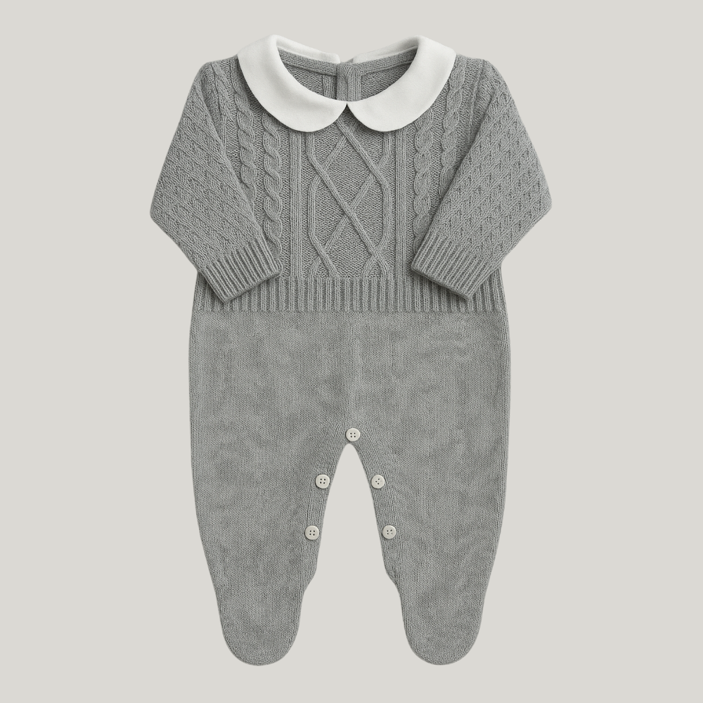 Kit Saída Maternidade Menino Tricot 2 Peças Vintage Bloom
