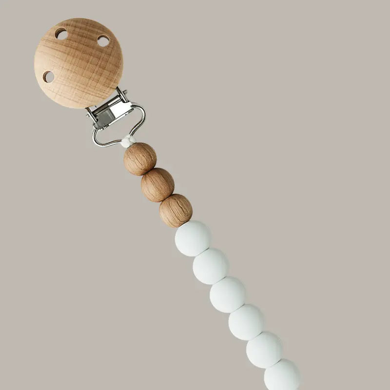 Prendedor De Chupeta Vintage White